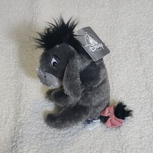 Disney Eeyore Plush Toy - Dark‎ Gray and Pink